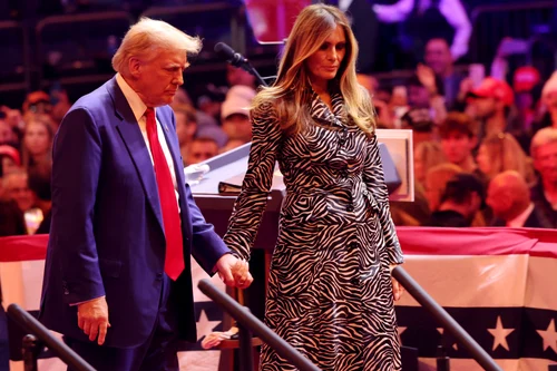 Melania și Donald Trump