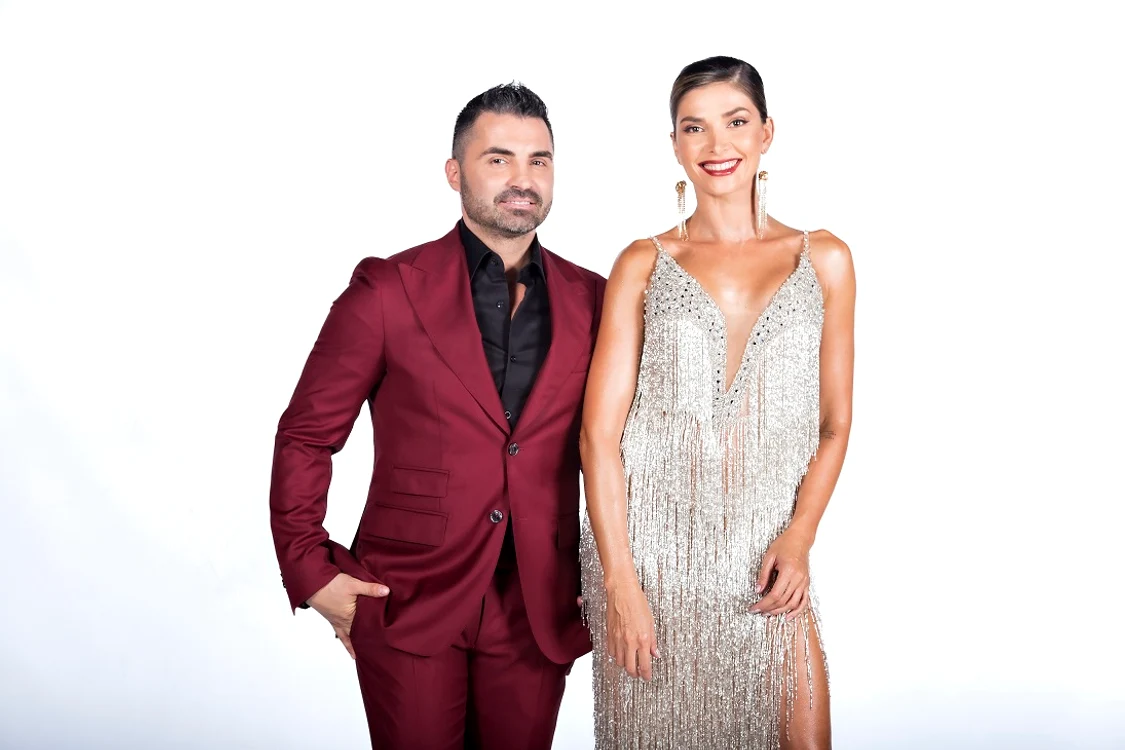 Pepe și Alina Pușcaș, prezentatorii emisiunii „Te cunosc de undeva”