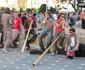 Muzicienii din Timişoara au ţinut ritmul la protestul "Salvaţi Roşia Montană" Foto