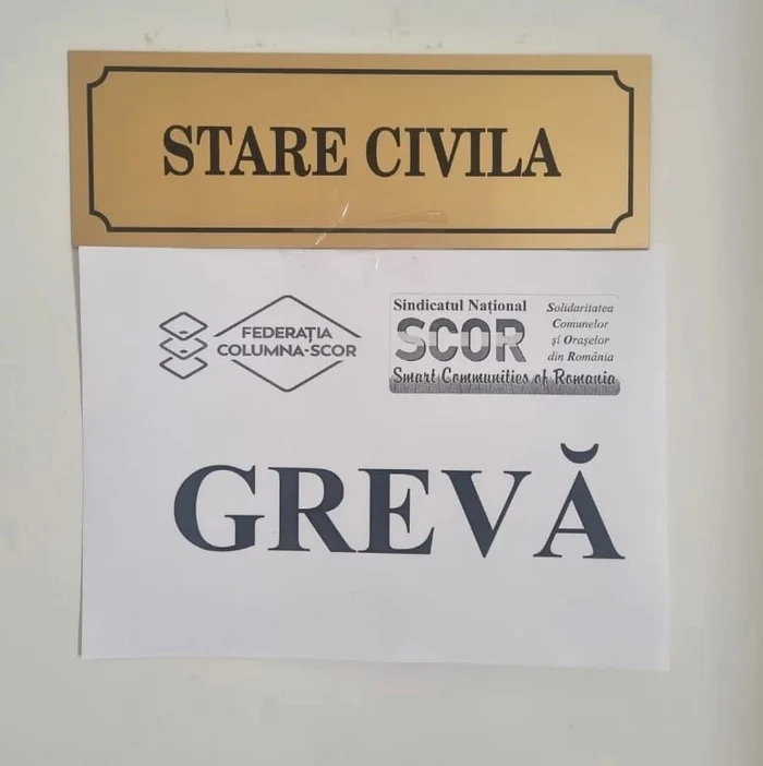 O grevă de avertisment de două ore este programată pentru marţi. FOTO: Sindicatul SCOR