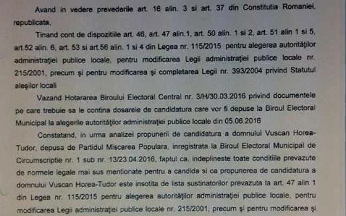 Document inscriere alegeri 