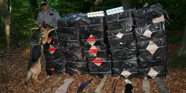 Contrabandiştii au fugit în Ucraina/foto:IJPF Satu Mare