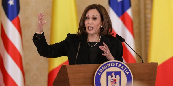 Vicepresedinte Statele Unite ale Americii Kamala Harris Klaus Iohannis Cotroceni 11 martie 2022 conferinta presa FOTO Inquam Photos / Octav Ganea