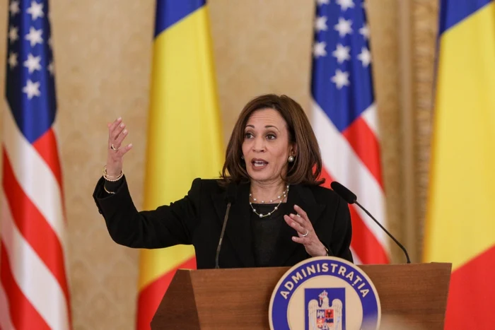 Kamala Harris, vicepreşedintele Statelor Unite FOTO Inquam Photos / Octav Ganea