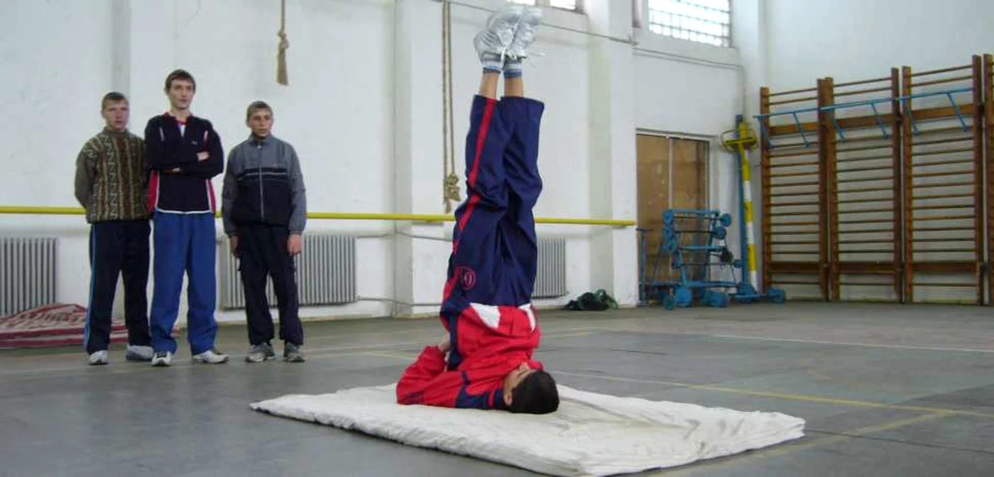 Incidentul a avut loc în sala de sport a liceului