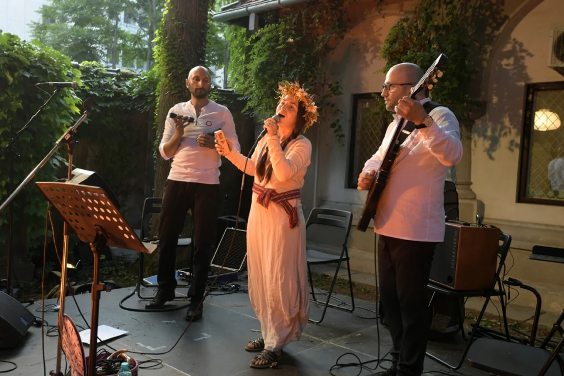 Luiza Zan şi trupa ei au încântat publicul cu un concert special FOTO Mihai Cratofil / ICR