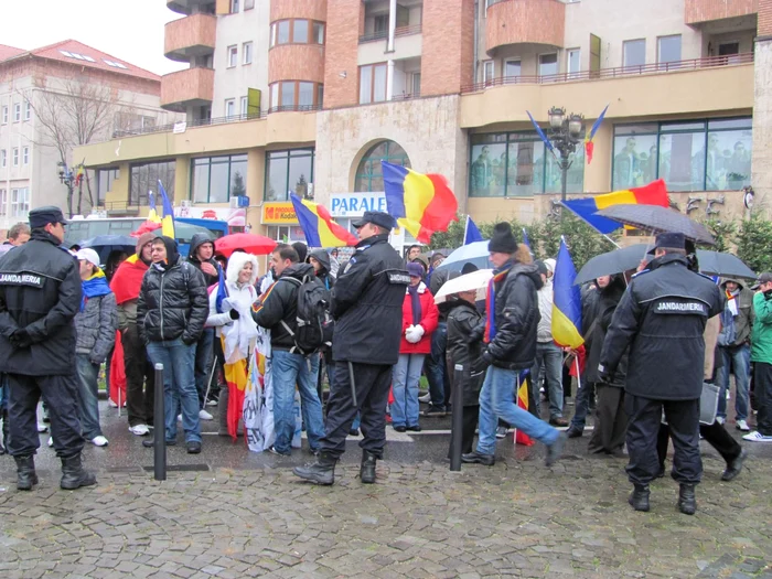 Jandarmii nu au avut mult de lucru de Ziua Naţională