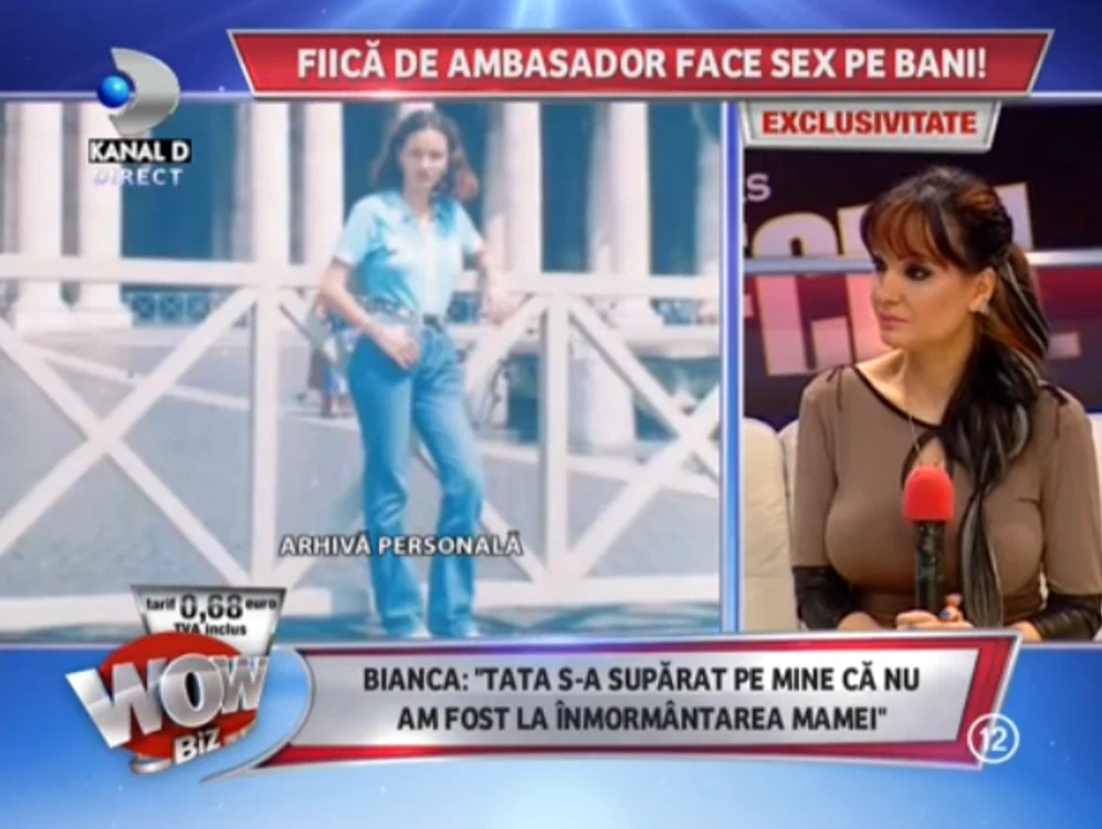 Bianca e fiică de ambasador