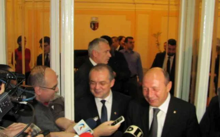Traian Băsescu a venit nepusă masă la Cluj-Napoca FOTO: Florina Pop