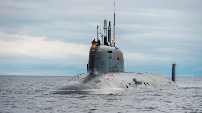 Submarinul USS Helena. FOTO MenchOsint / X 