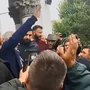 Călin Georgescu salut nazist