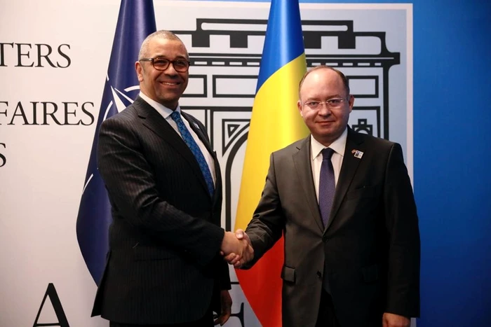 Bogdan Aurescu și secretarul de stat pentru Afaceri Externe al Marii Britanii FOTO Arhivă 