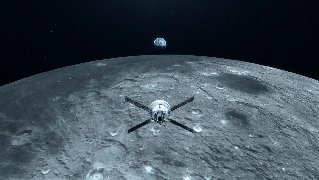 Capsula Orion s-a separat de restul rachetei la câteva minute de la decolare. Foto: NASA