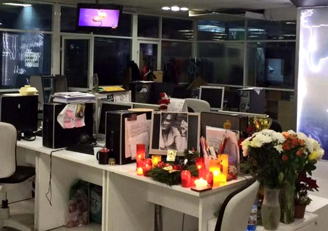 Biroul Iulianei a fost transformat într-un altar