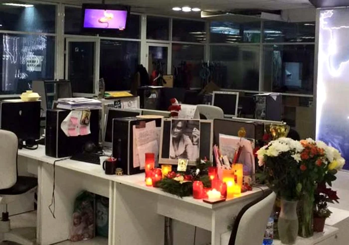 Biroul Iulianei a fost transformat într-un altar