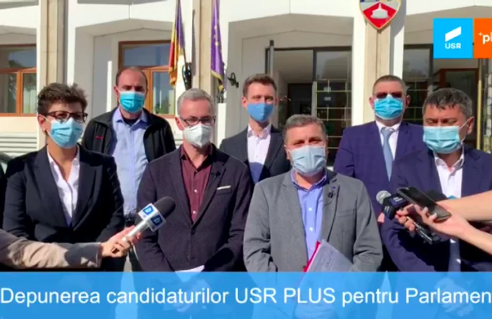 USR PLUS Constanţa a depus listele pentru parlamentare Sursa Facebook USR Constanţa