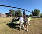 Cătălin Botezatu și-a făcut intrarea în forță, cu elicopterul, la Young Island Festival de la Bacău