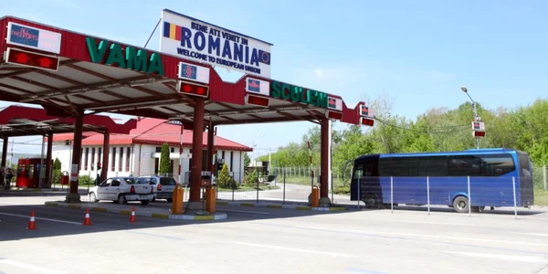 Vama Sculeni - vize europene- moldova FOTO Mediafax