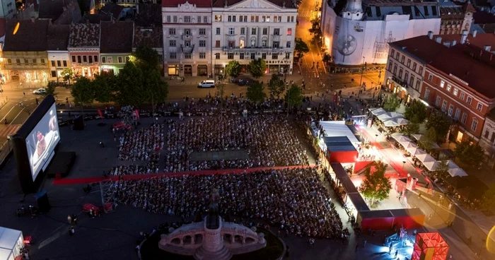 piata unirii cluj tiff Nicu Cherciu