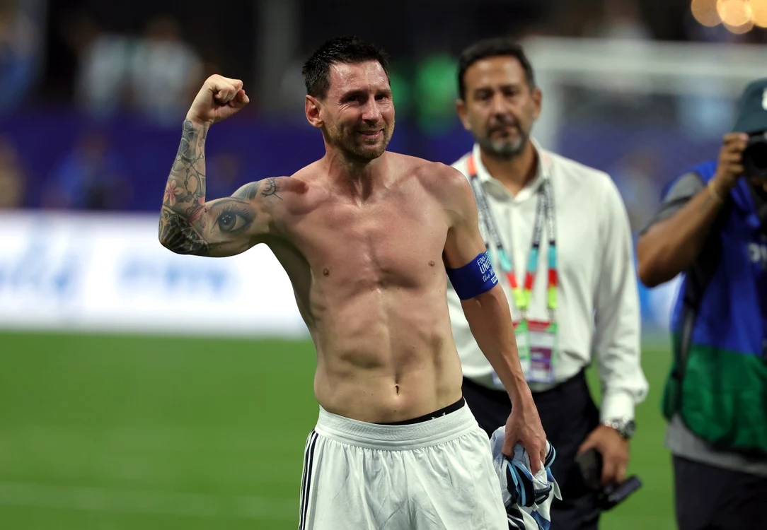Messi a strălucit pe finalul partidei cu Egipt (Foto: EPAImages)