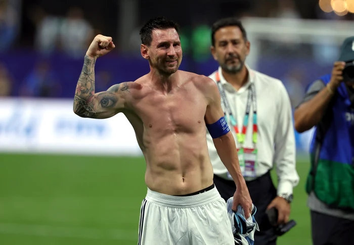 Messi a strălucit pe finalul partidei cu Egipt (Foto: EPAImages)