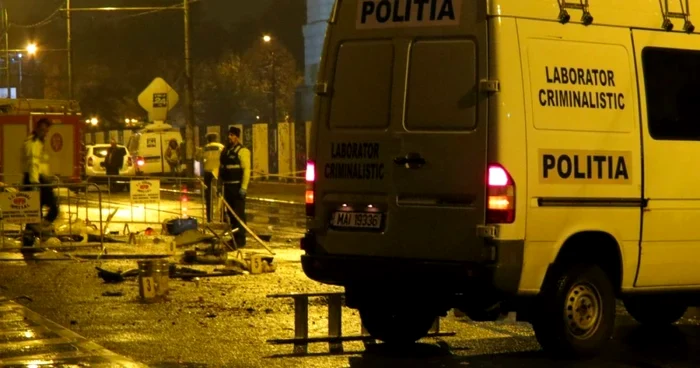 Locul în care a murit polițistul motociclist Bogdan Gigina