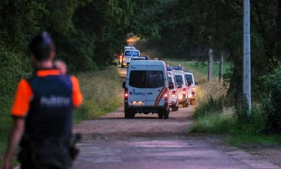 Laborator clandestin de ecstasy descoperit în baza nucleară NATO Kleine-Brogel FOTO Twitter