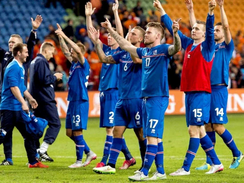 Islandezii au celebrat prima lor calificare la Mondiale
