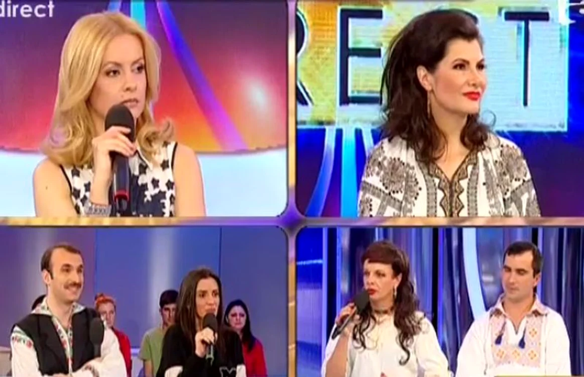 
    Scandal la Antena 1 cu Simona Gherghe, Rodica Mitran şi transsexualul Vasile.  