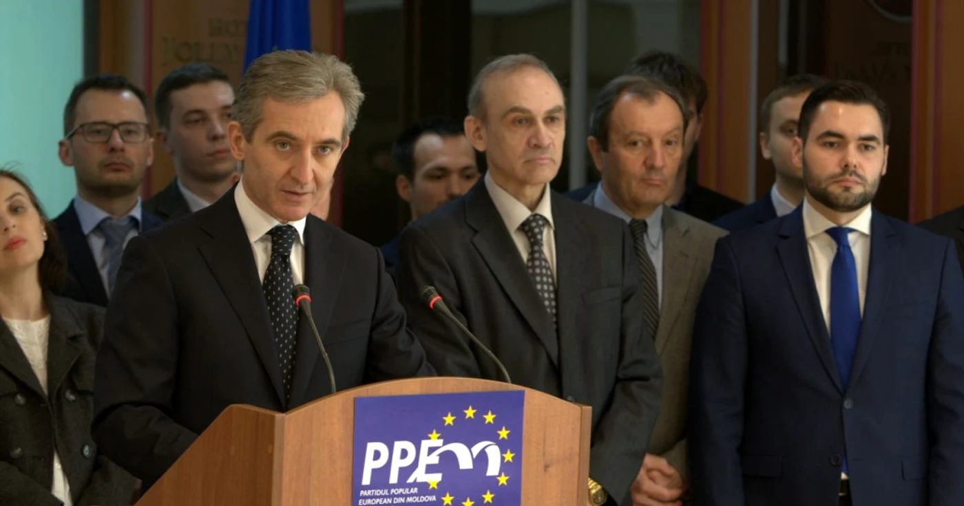 Iurie Leancă a declarat că în pofida campaniei electorale dificile şi intimidărilor, formaţiunea sa a obţinut un rezultat bun FOTO: Arhiva Adevarul
