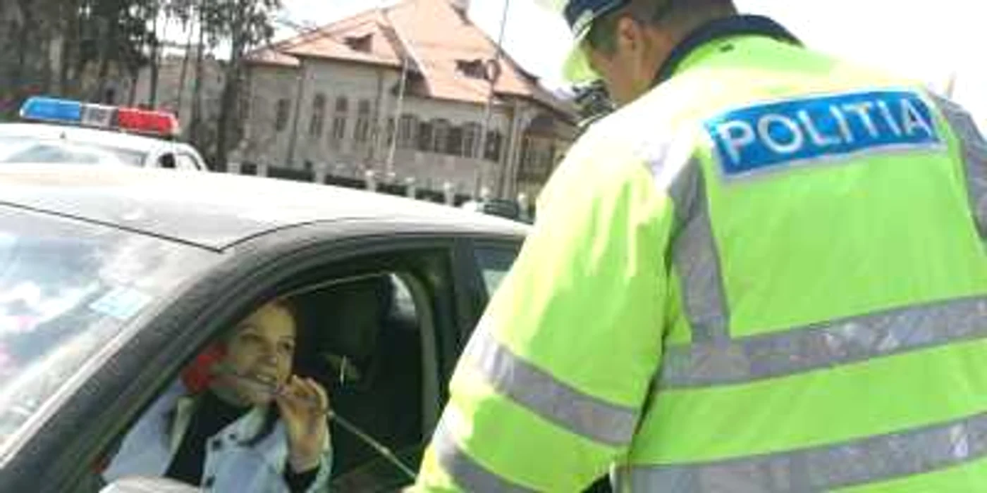Şoferiţa a recunoscut că nu are permis auto