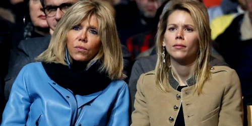 Brigitte Macron si Tiphaine Auziere