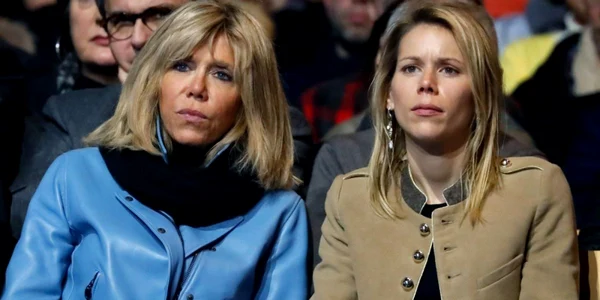 Brigitte Macron si Tiphaine Auziere