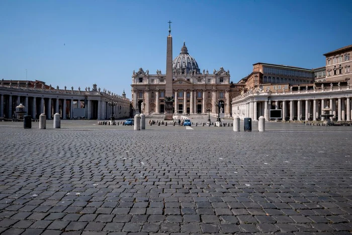 
    Vaticanul, pustiit de pandemieFoto: Getty  