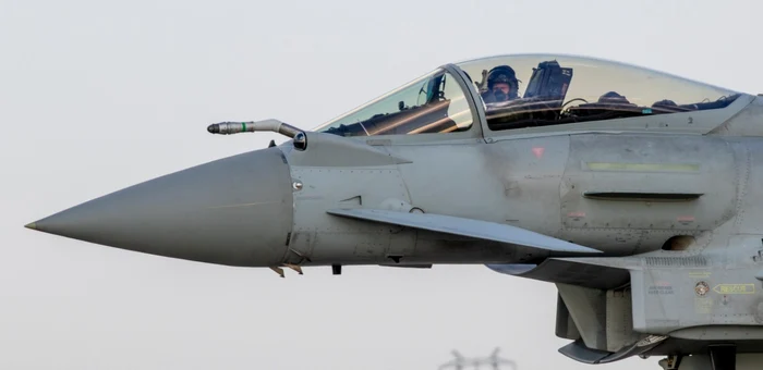 Aeronavă Eurofighter Typhoon FOTO MAPN - Adrian Sultănoiu