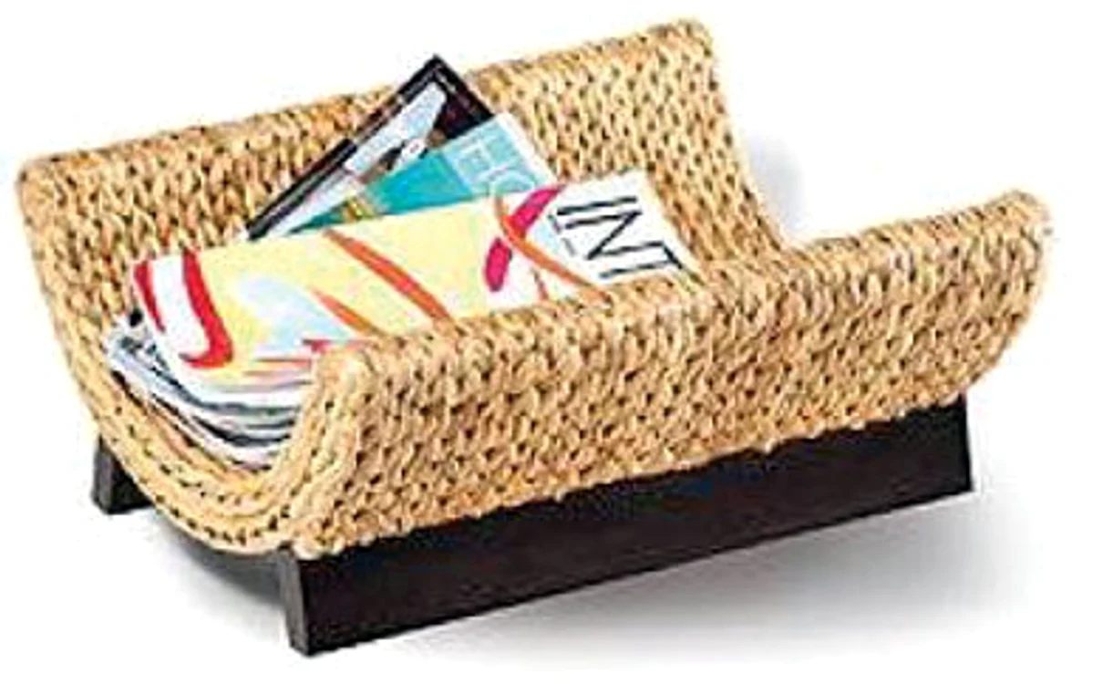 Suport de reviste din  rattan, la Bonsai