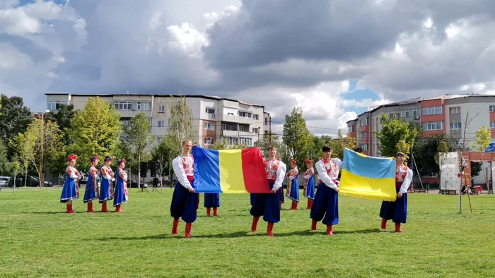 Ucrainenii din Botoșani și-au ajutat frații fugiți din calea războiului FOTO: A.M.