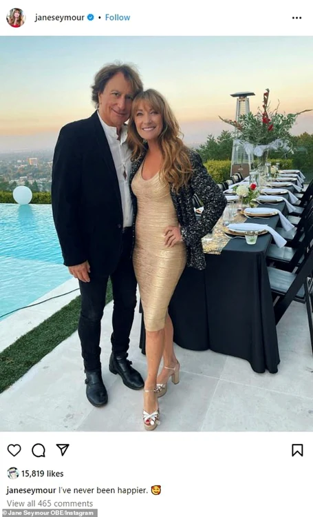 Jane Seymour și noul iubit Instagram jpg