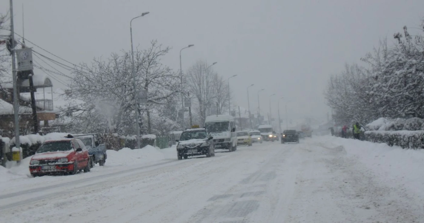 În judeţ va ninge până joi seara  Foto: Arhivă