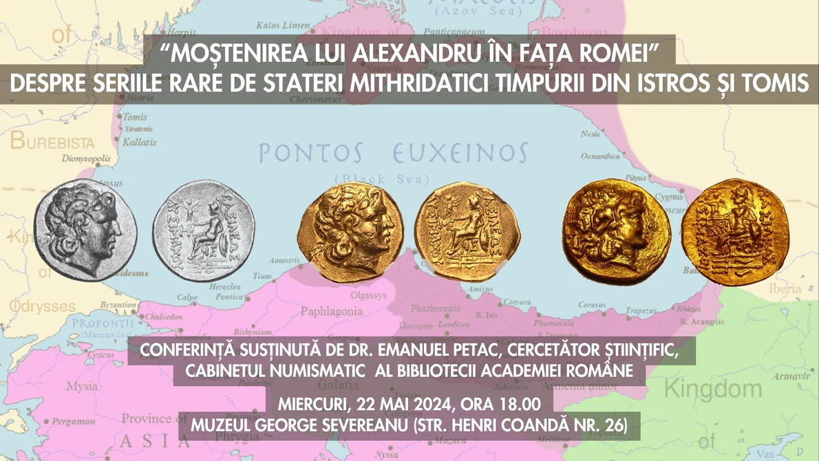 Conferința „Moștenirea lui Alexandru în fața Romei” la Muzeul George Severeanu