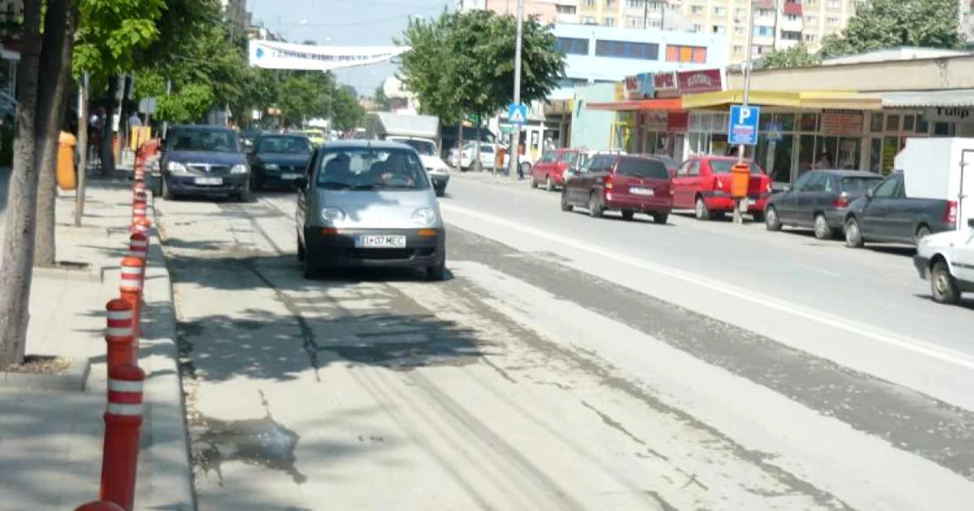 Unul dintre accidente a avut loc pe strada Isaccei din municipiul Tulcea FOTO Arhivă Adevărul