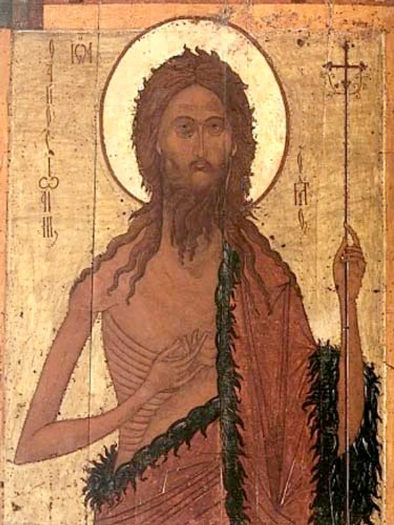 Sfântul Ioan Botezatorul, ultimul prooroc al vechiului Testament.