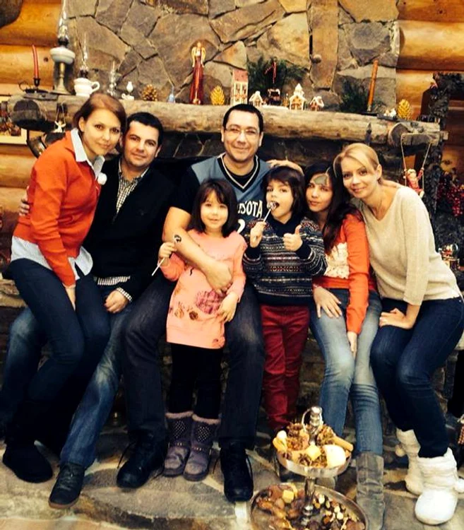 Victor Ponta, Crăciun în familie (Foto: arhiva personală)