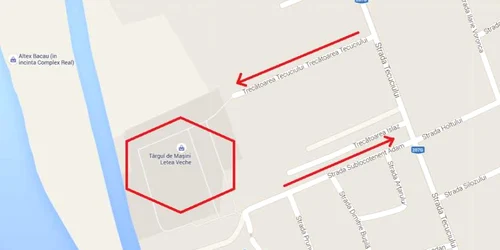 Noi reguli de circulaţie în zona Târgului de maşini din Bacău