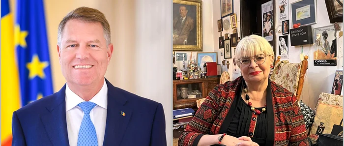 Irina Margareta Nistor, medaliată de Klaus Iohannis / foto: colaj Click!