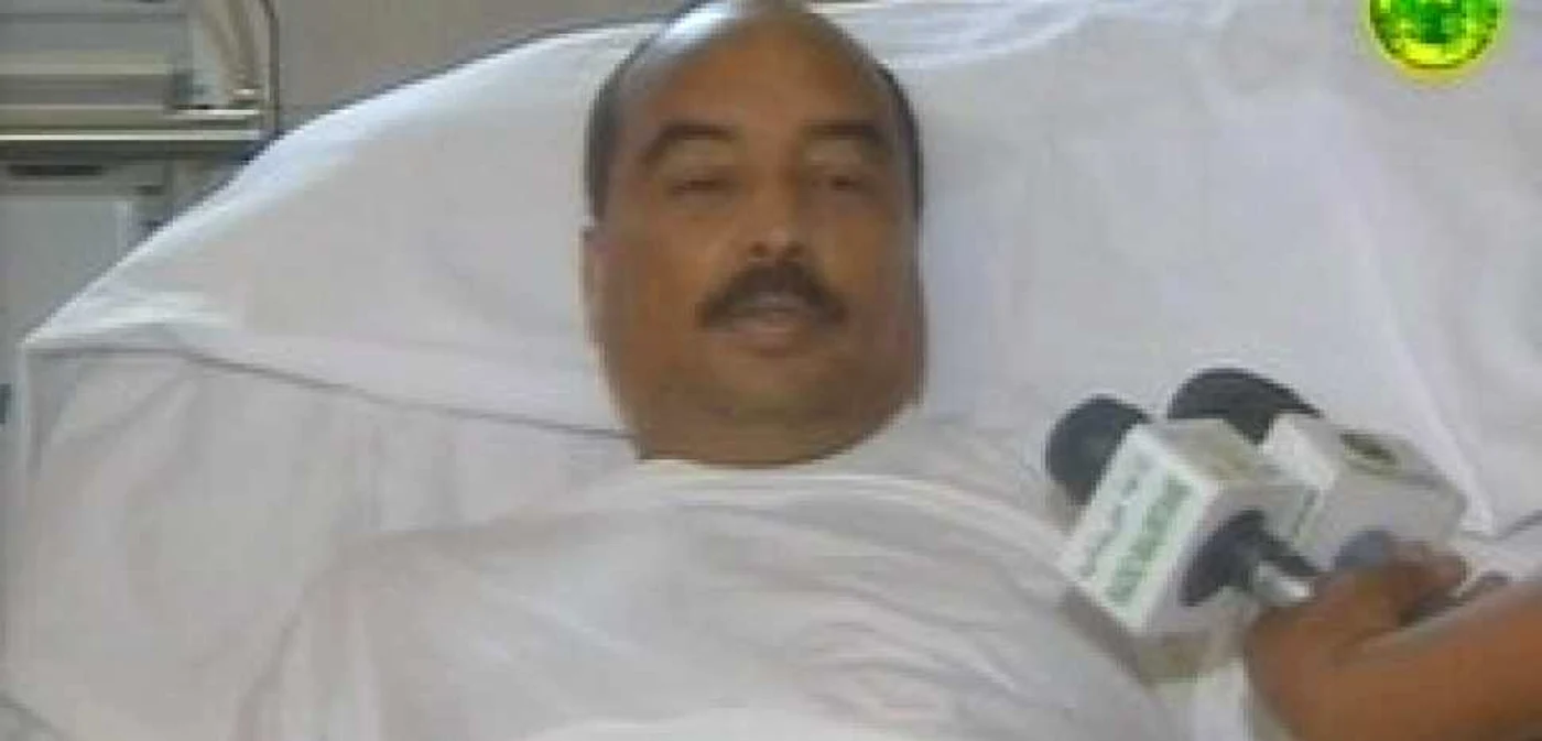 Mohamed Ould Abdelaziz, după operație
