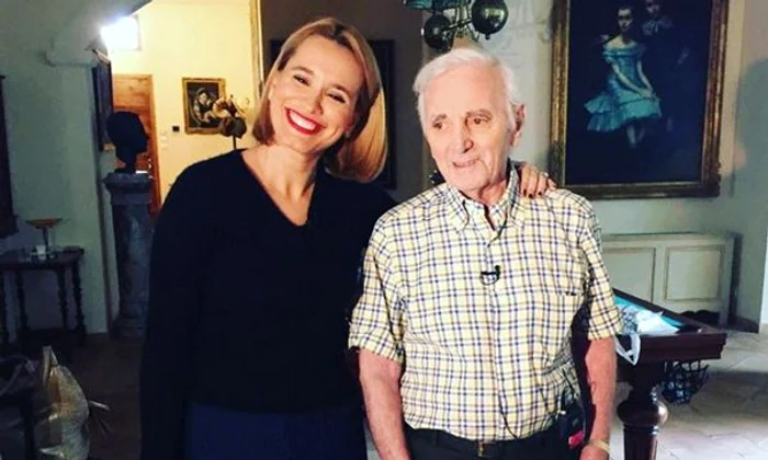 Andreea Esca Charles Aznavour2 jpeg