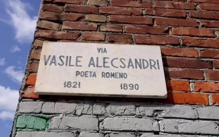 Strada Vasile Alecsandri din oraşul italian Torino FOTO: Facebook Valerica Matei