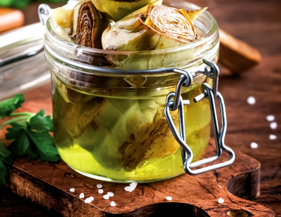 Anghinare la borcan