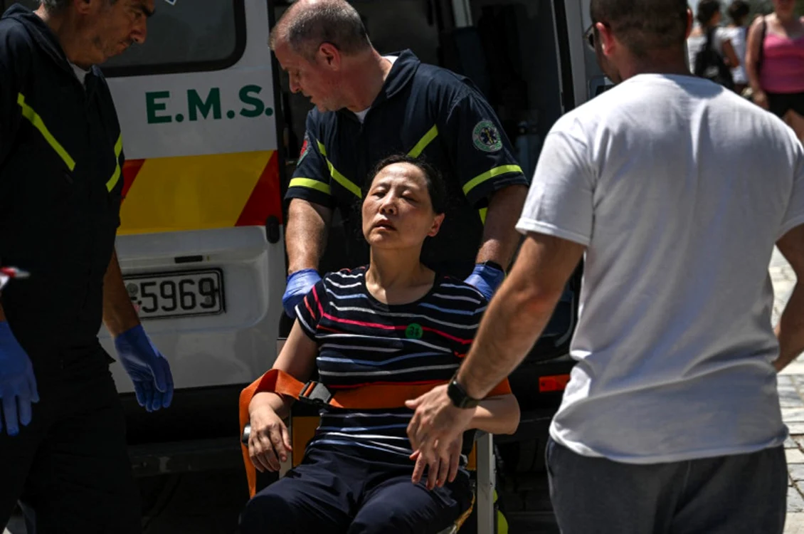 Criză acută d emedici și Ambulanțe în Grecia. Foto: Profimedia Images